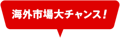 海外市場大チャンス！